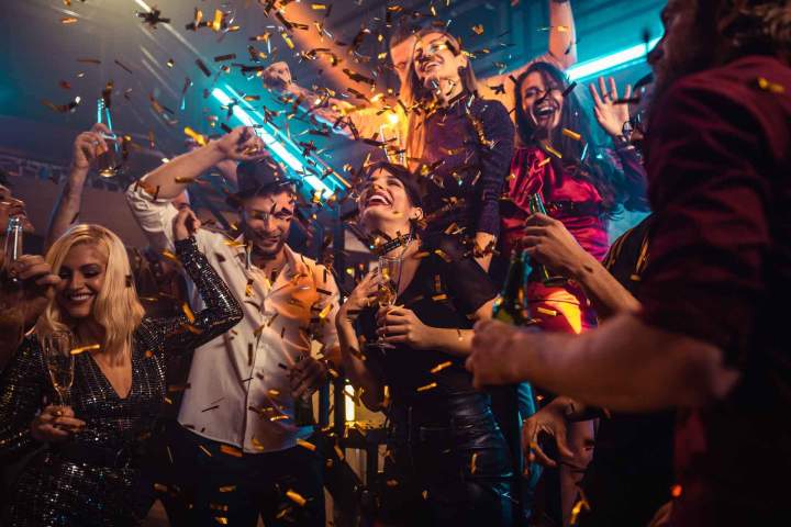 Festive evening in Thônes